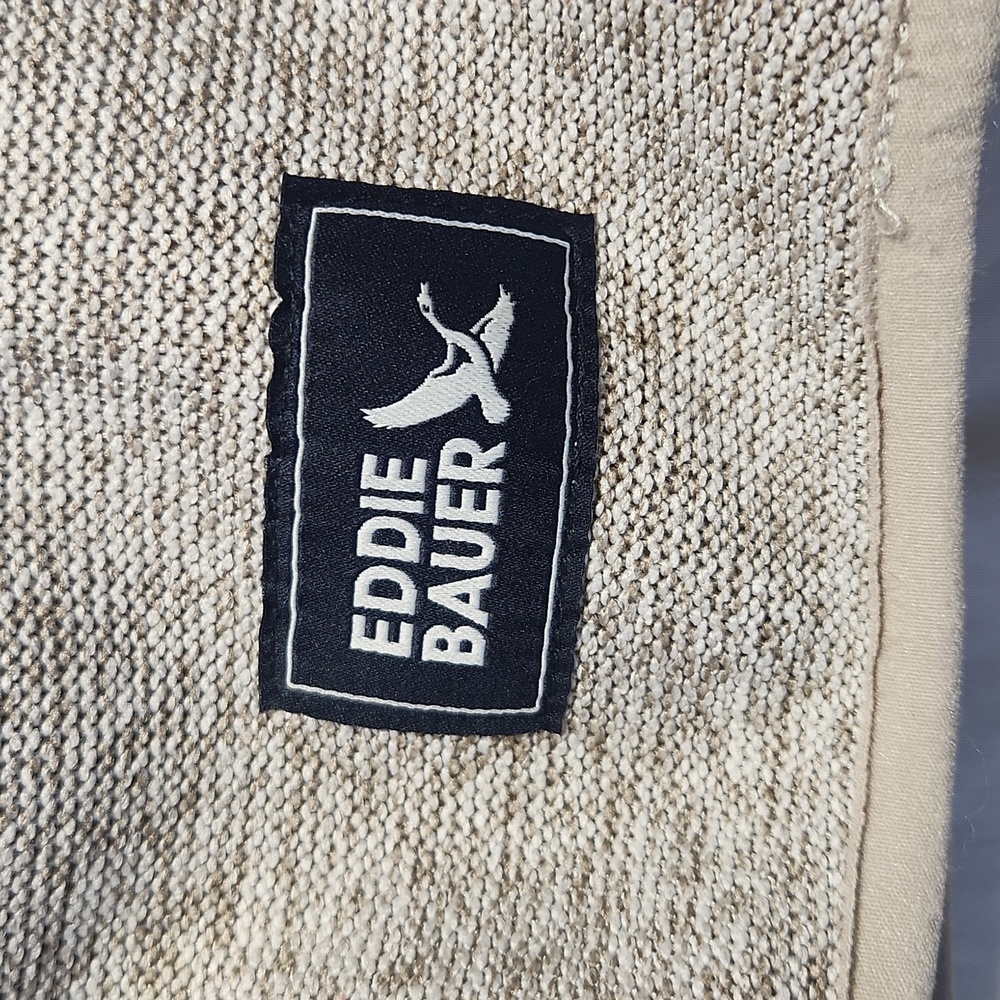 Eddie Bauer Men’s Sweater Fleece Pullover – Heather Ivory – Size Small – NWT $90 - Picture 3 of 8